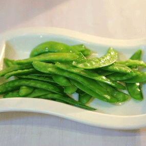 清炒豌豆莢